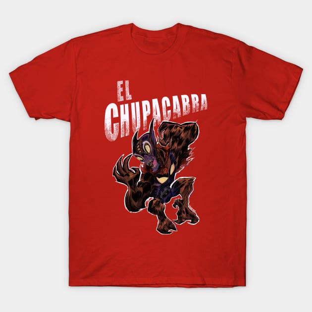 El Chupacabra T-Shirt by Nathan Wiedemer 